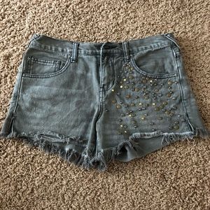 Free people jean shorts